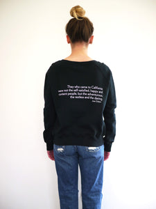 Joan Didion Crewneck Sweatshirt