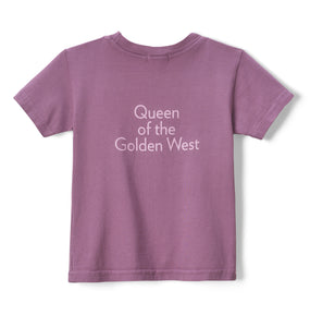 Queen of the Golden West Kid's Short Sleeve Tee